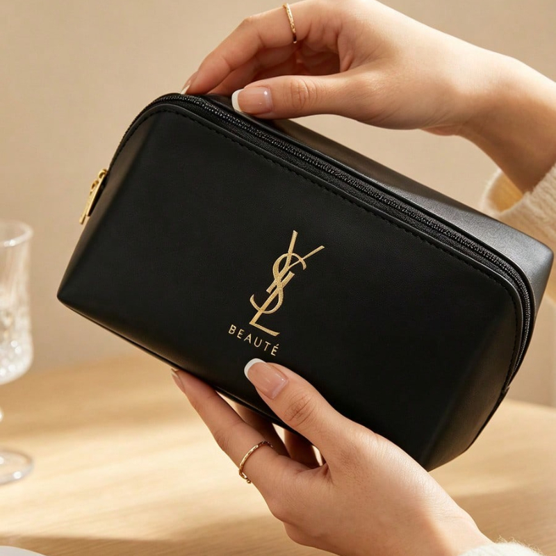 Women Bags Ysl - YSL Büyük Kapasiteli Kozmetik Çantası Kadın