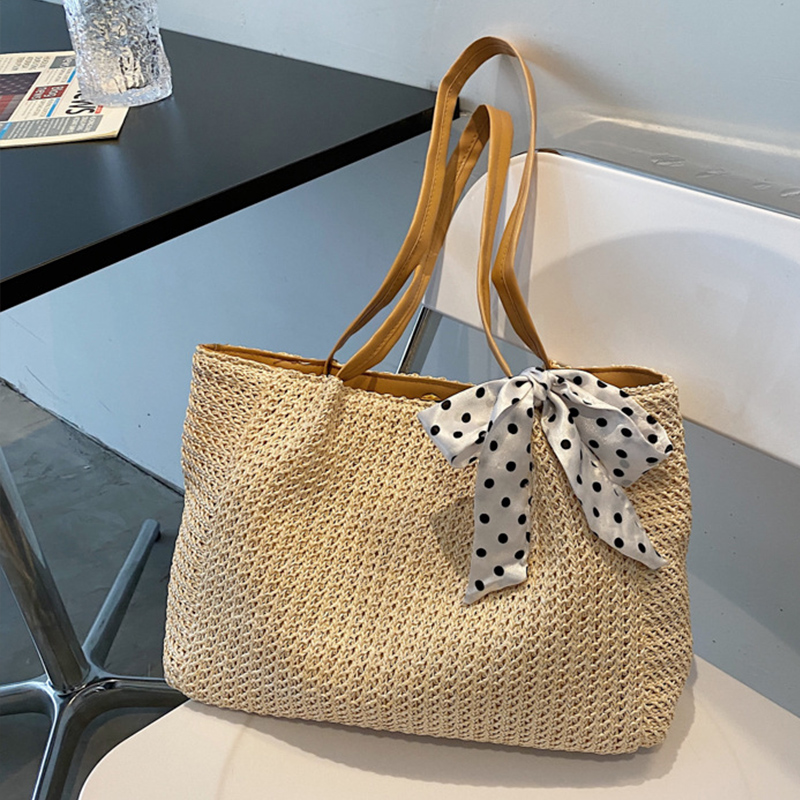 Women Bags Handmade - Kadınlar için yazlık eşarp ilmek hasır