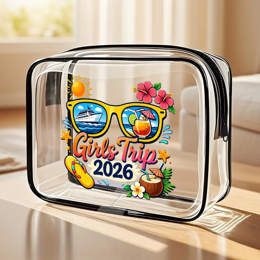 Women'S Best Bags For Travel - PVC Kozmetik Çantası Trip 2026 Şeffaf