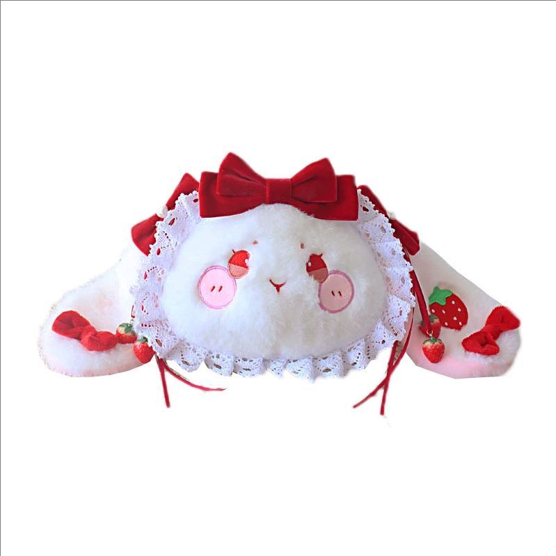 Women'S Bags Cross Body - Lolita büyük kapasiteli yumuşak kız çilek