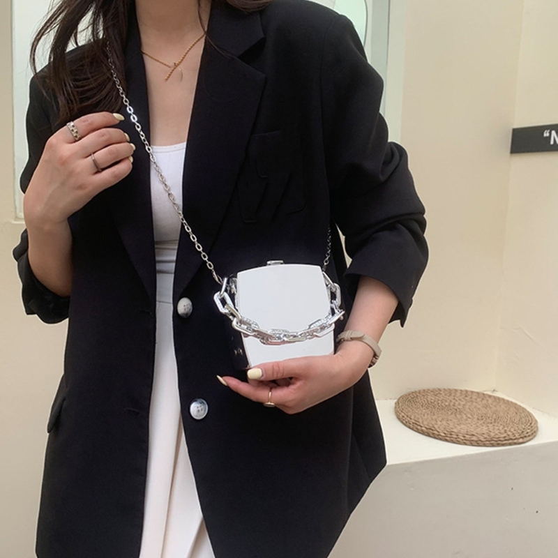 Clutch Bag Evening - Mini lüks altın parti akşam debriyaj