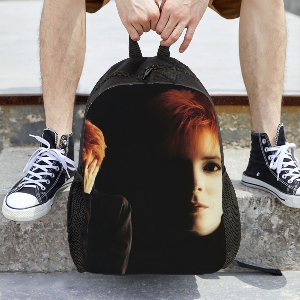 Women Bags Farmers - Mylene Farmer Desenchantee Sırt Çantası Sırt