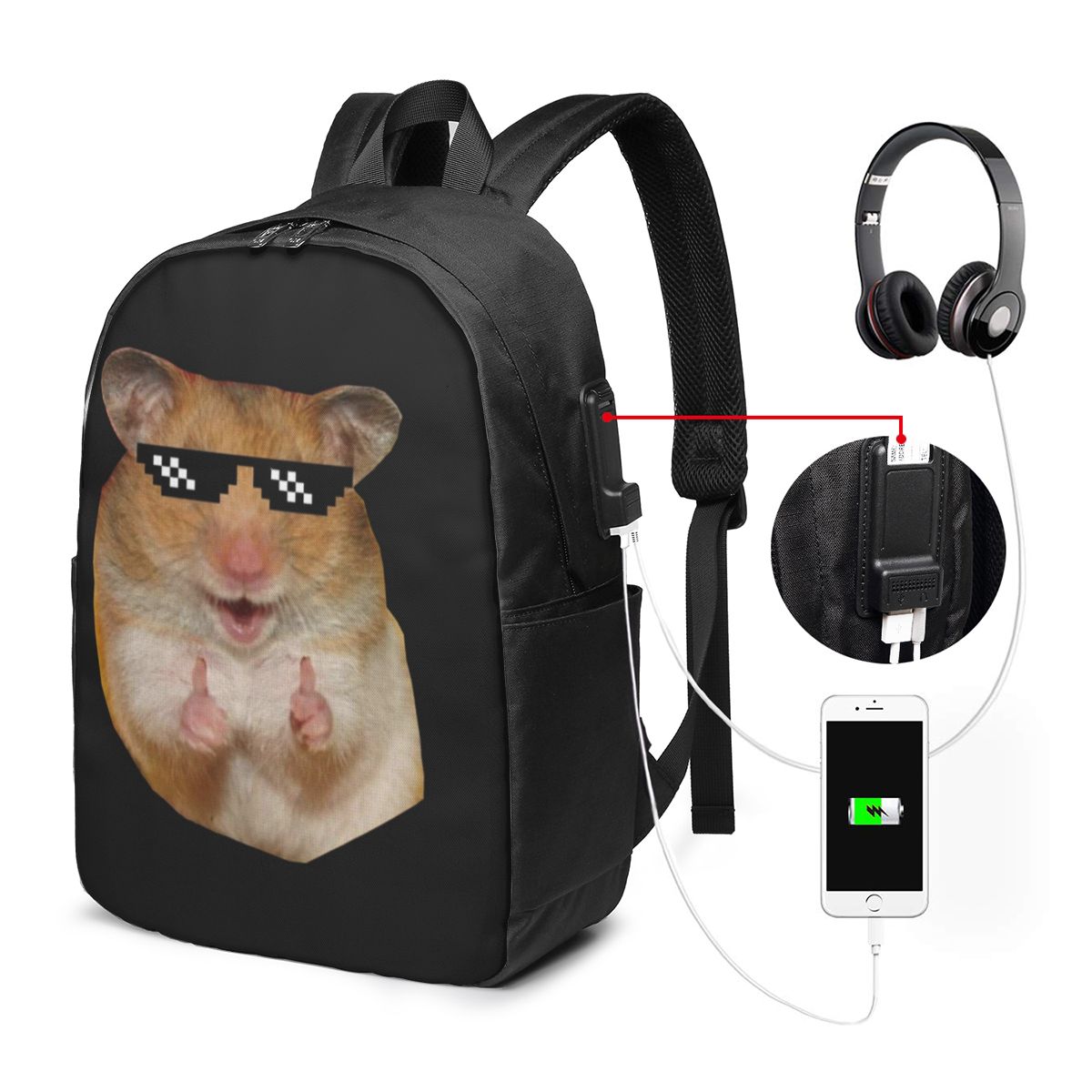 Komik Hamster Sırt Çantası Sey - Womens Backpack incelemesi ve fiyatı