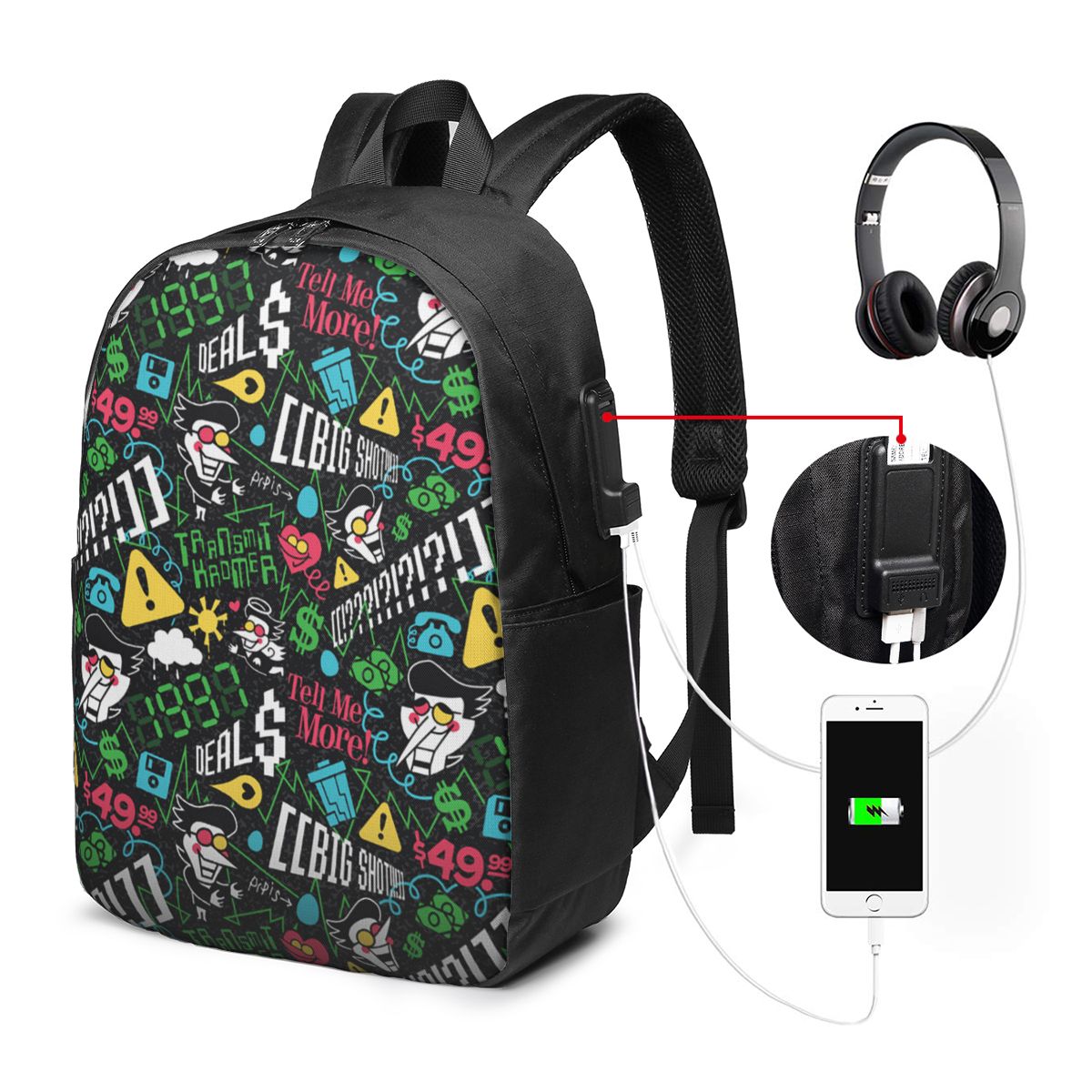 Deltarune SPAMTON G Sırt Çanta - Womens Backpack incelemesi ve fiyatı