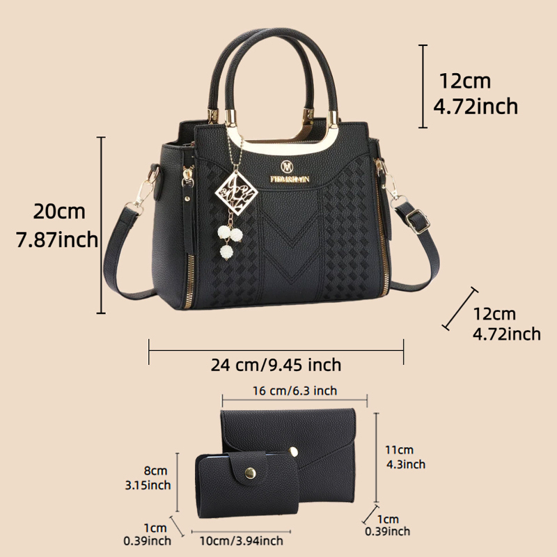 3 parçalı çanta seti, liçi des - Women Bags Dkny incelemesi ve fiyatı