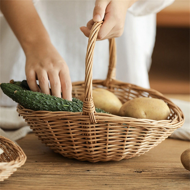 Saplı Hasır Saklama Sepeti, He - Basket Bag Wicker incelemesi ve fiyatı