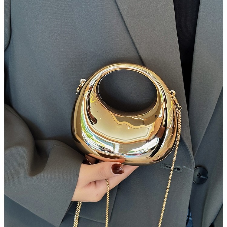 Mini Altın Akşam Çantası, Lüks - Clutch Bag Evening incelemesi ve fiyatı