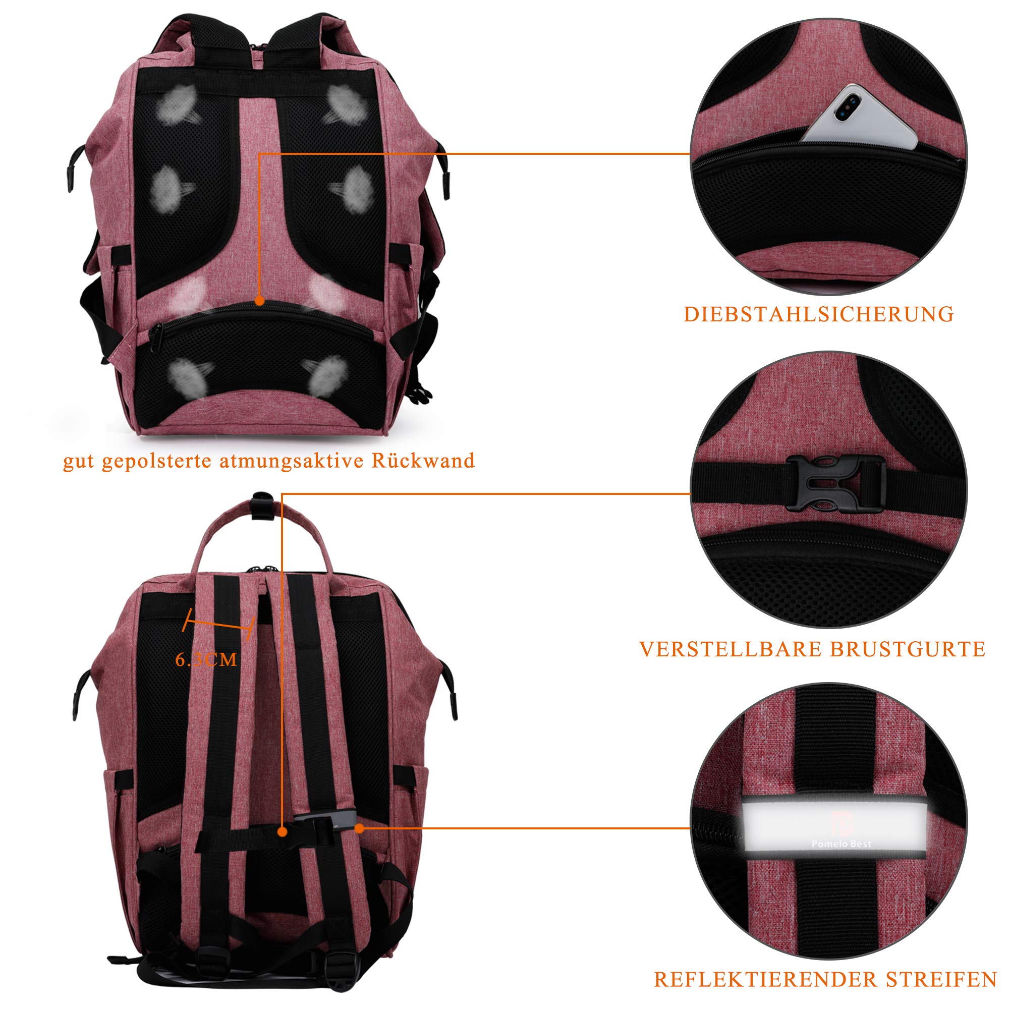 Pomelo Erkekler ve Kadınlar İç - Women'S Best Bags For Travel incelemesi ve fiyatı