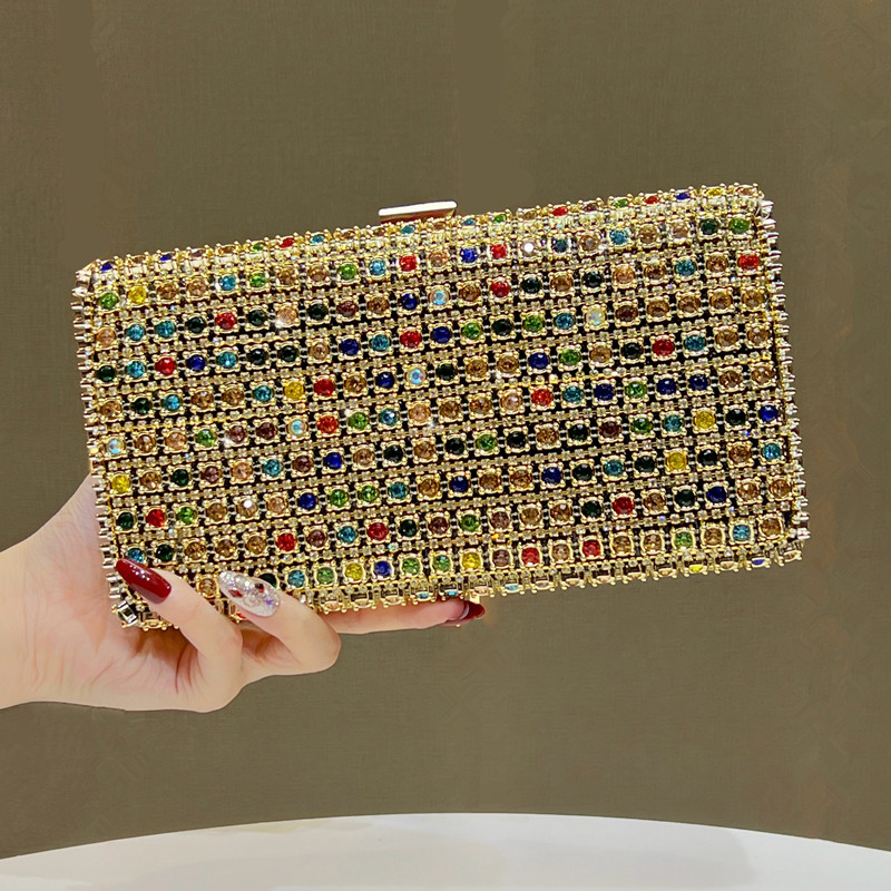 2026 Lüks Moda Tamamen Taşlı K - Clutch Bag Evening incelemesi ve fiyatı