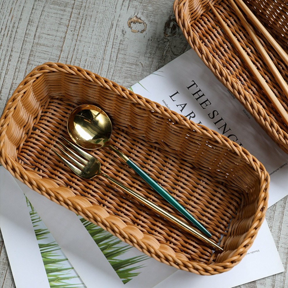 Taklit Rattan Depolama Sepeti  - Basket Bag Wicker incelemesi ve fiyatı