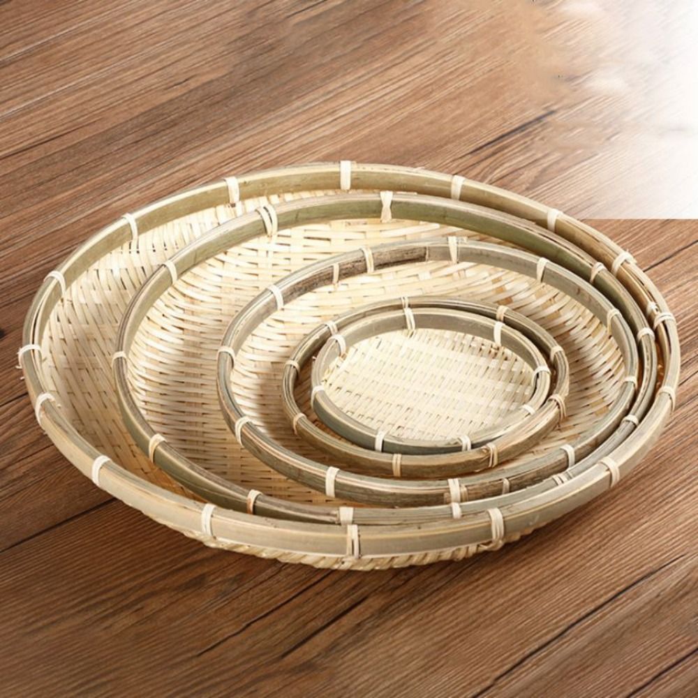 El Yapımı Dokuma Bambu Tepsi B - Basket Bag Wicker incelemesi ve fiyatı